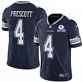 Nike Cowboys 4 Dak Prescott Navy With Est 1960 Patch Vapor Untouchable Limited Jersey,baseball caps,new era cap wholesale,wholesale hats